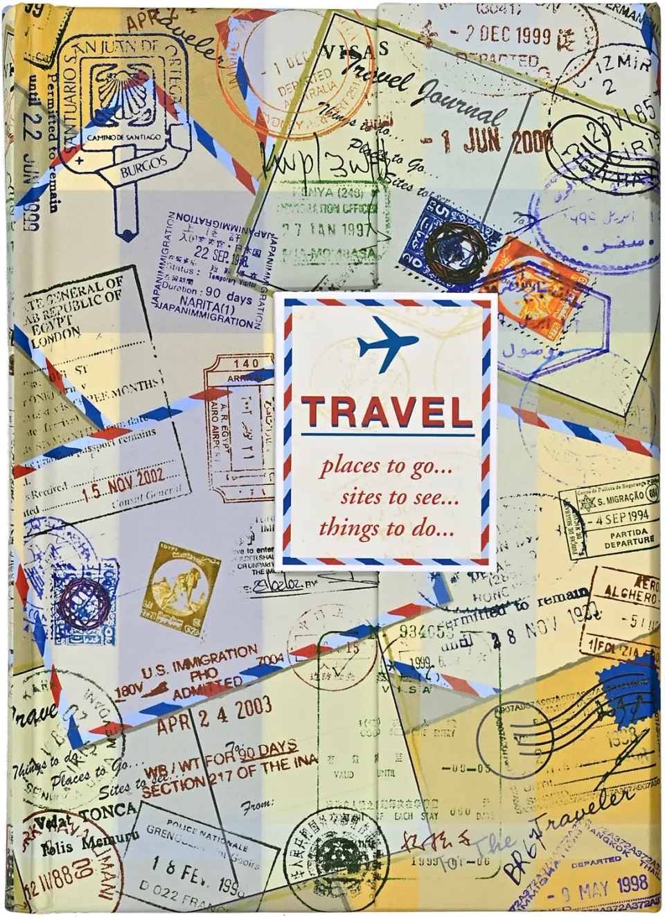 Peter Pauper Press Compact Travel Journal reisedagbok 144 sider