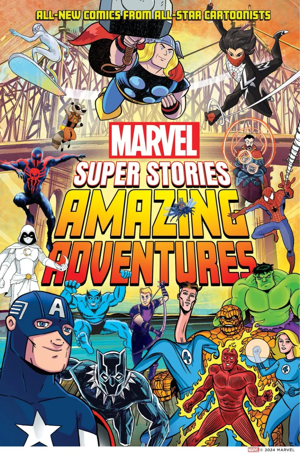 Marvel Amazing Adventures tegneseriebok innbundet