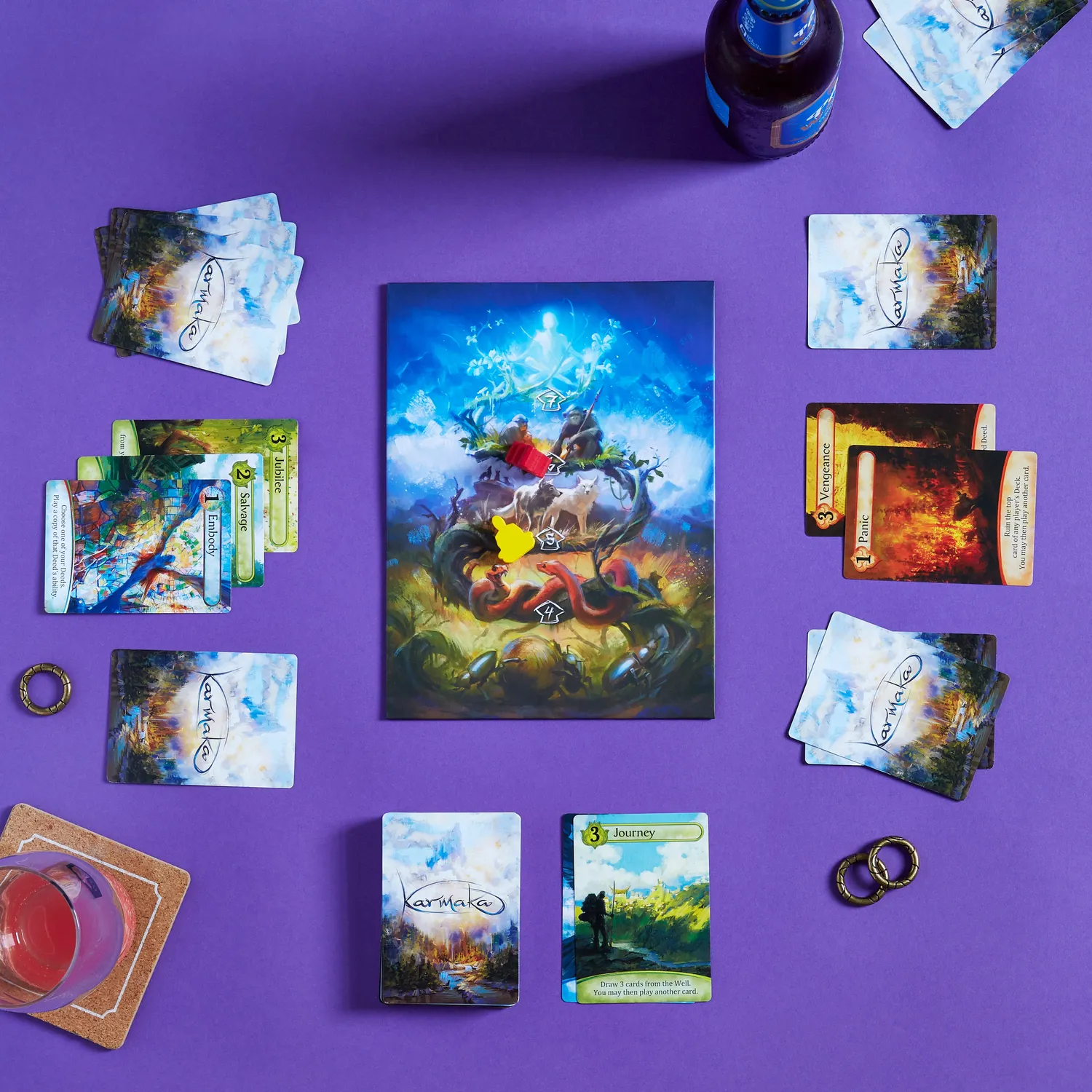 Karmaka The Game of Transcendence kortspill 2-4 spillere