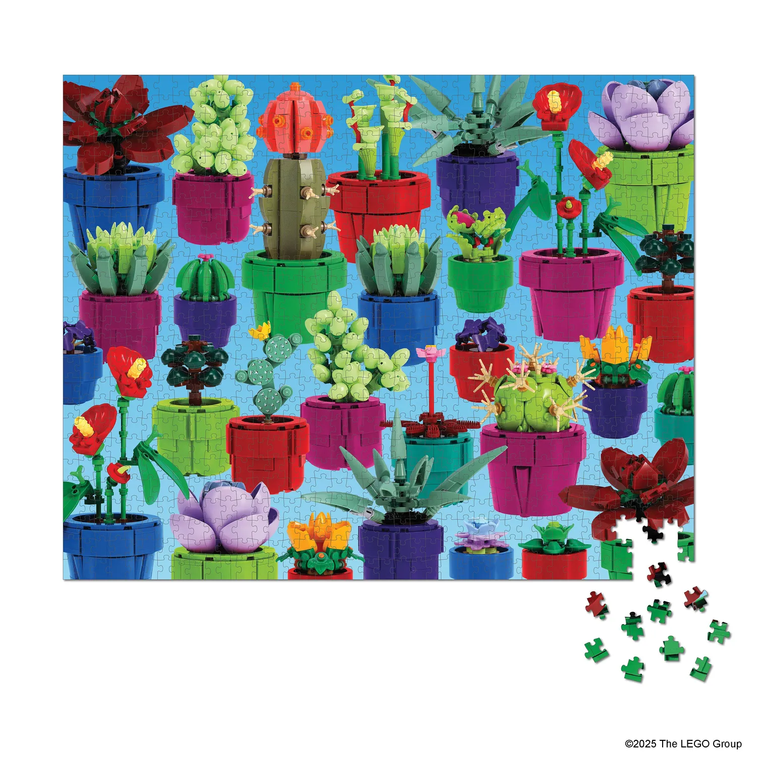 LEGO Tiny Garden puslespill 1000 brikker Botanicals