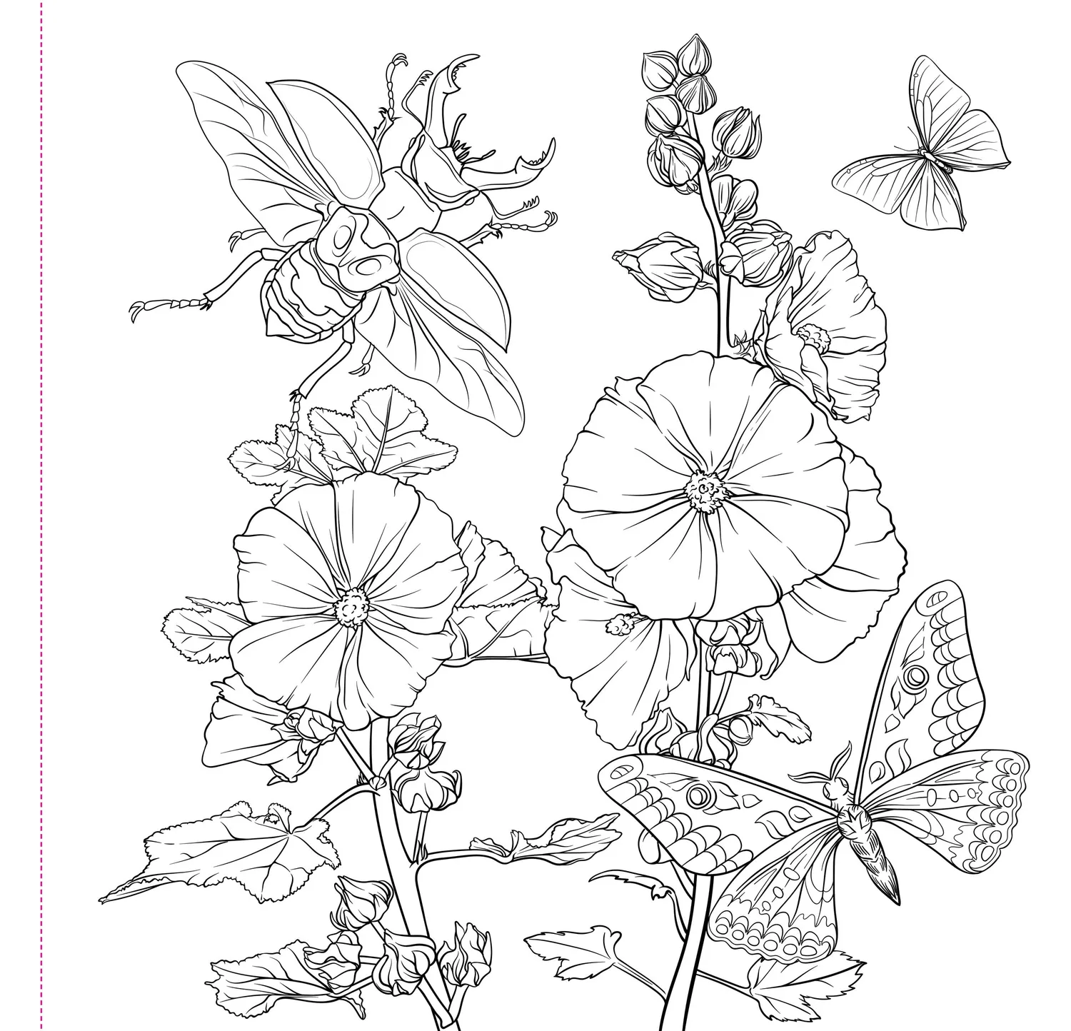Peter Pauper Press Goth Garden fargebok voksne 31 gotiske motiv