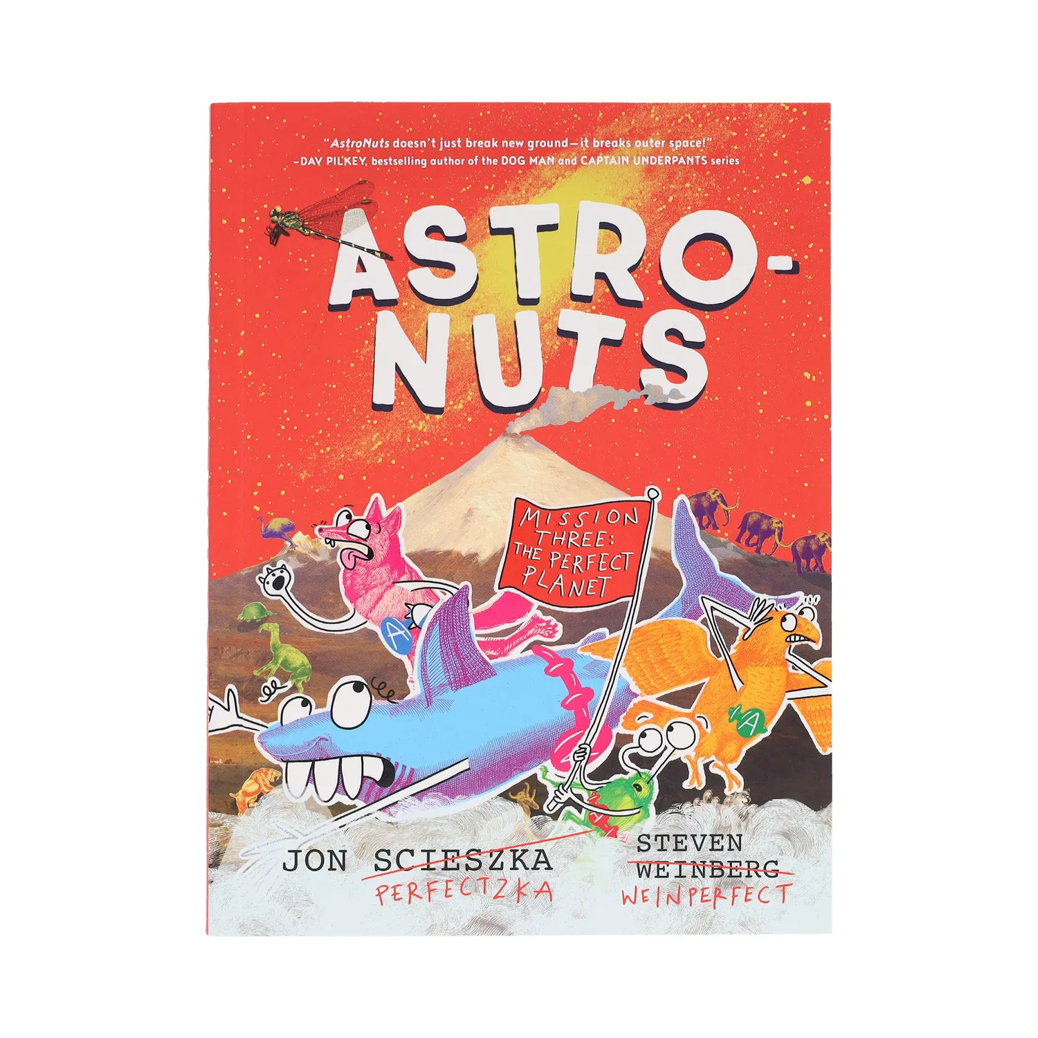 Jon Scieszka AstroNuts Mission Three barnebok pocket 8–12 år