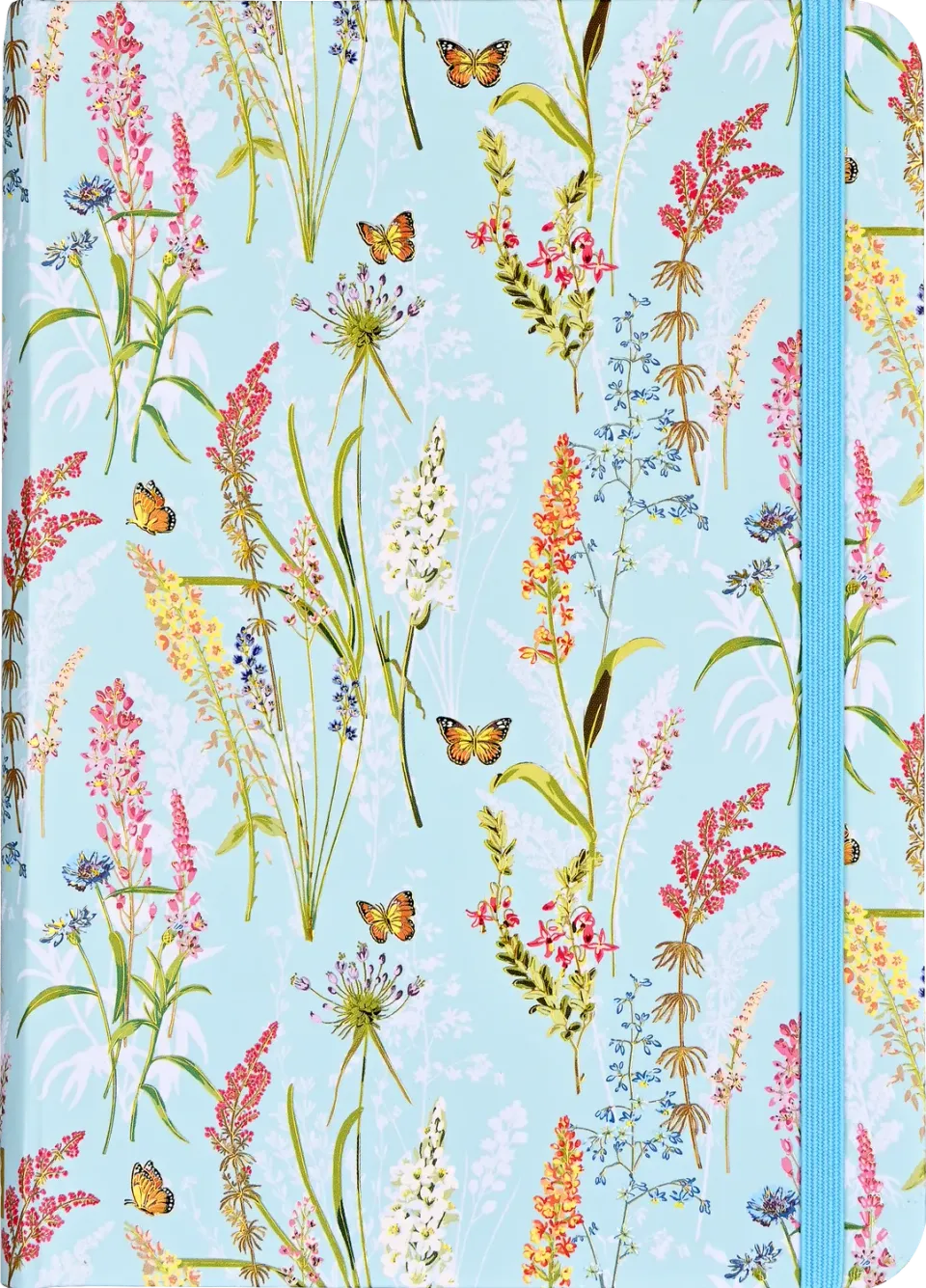 Peter Pauper Press Blooms & Butterflies notatbok liten gullsnitt