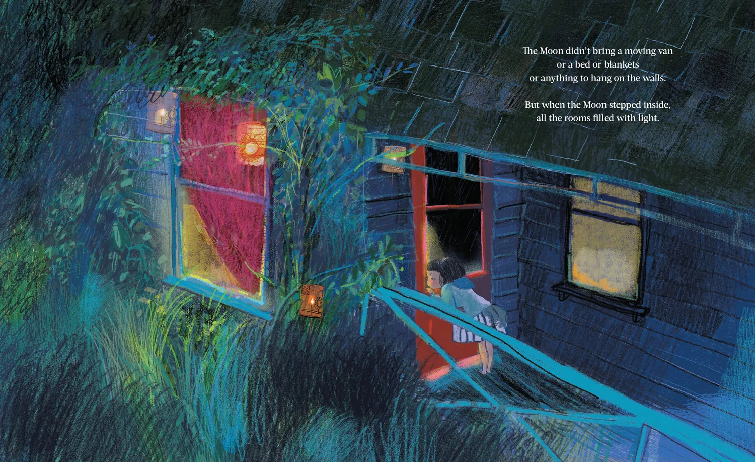 Abrams & Chronicle Books The Moon Moved In innbundet bildebok