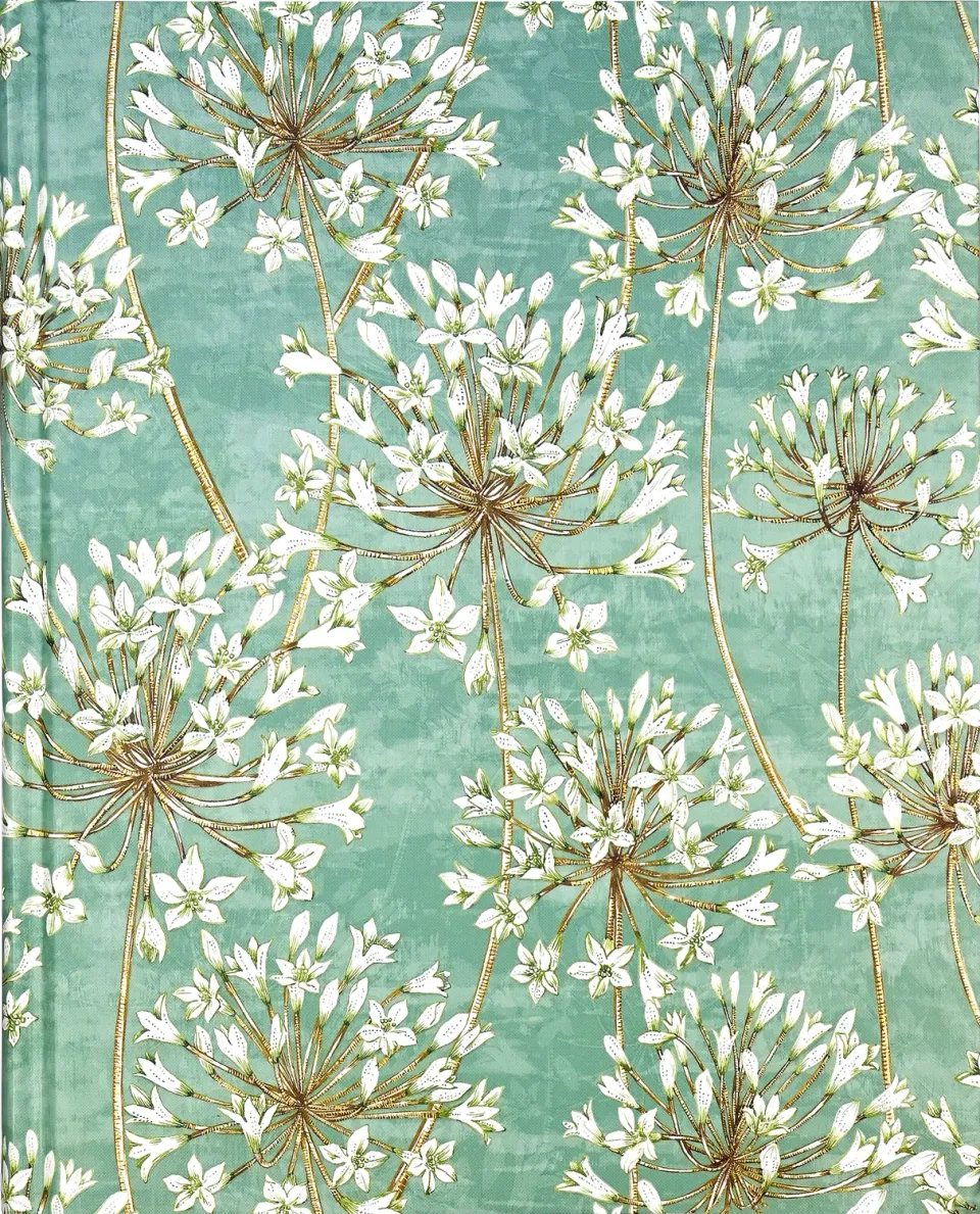 Peter Pauper Press Allium Blossoms notatbok linjert 192 sider