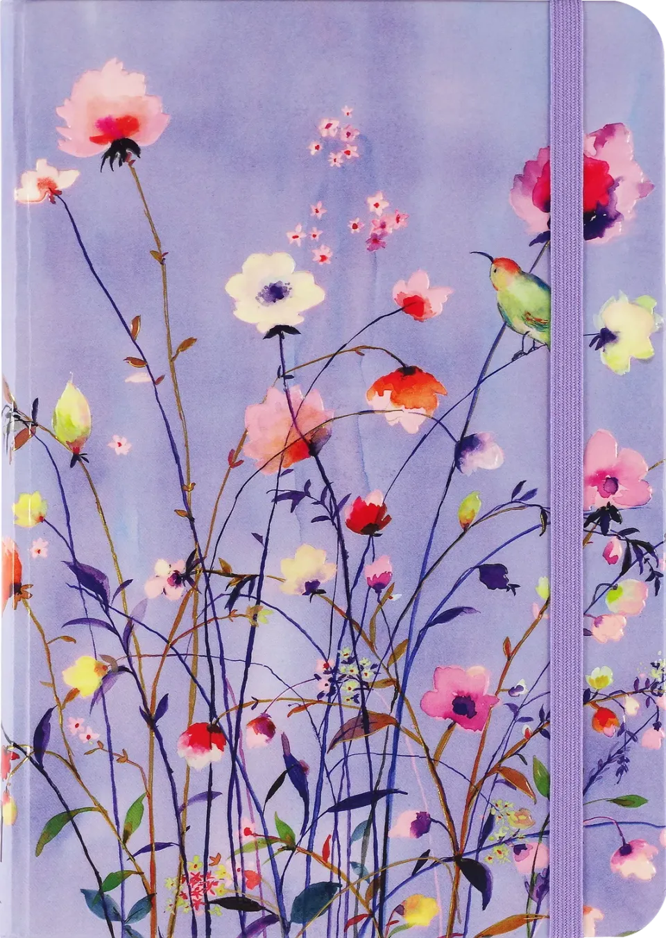 Peter Pauper Press Lavender Wildflowers notatbok lavendel linjert