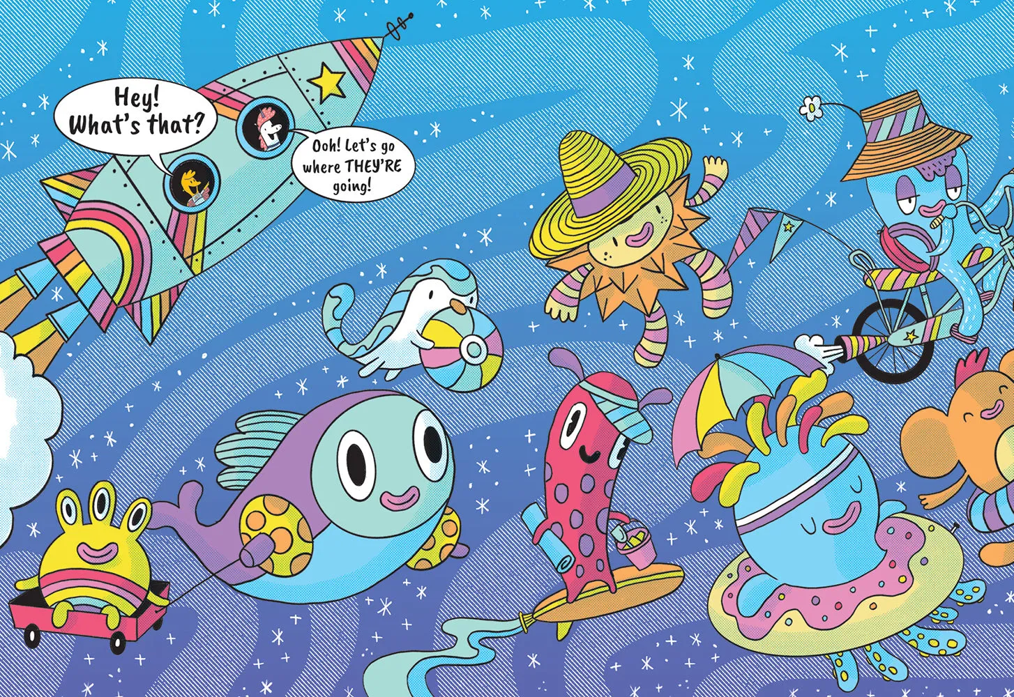Hello!Lucky Astrid Stella Cosmic Adventures grafisk roman 6-9