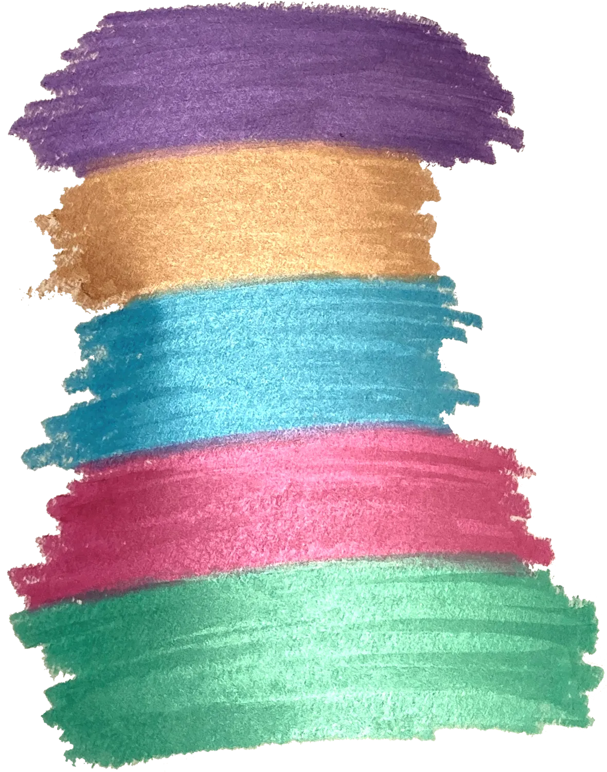 Peter Pauper Press Studio Series Shimmer Gel Crayons 12 stk