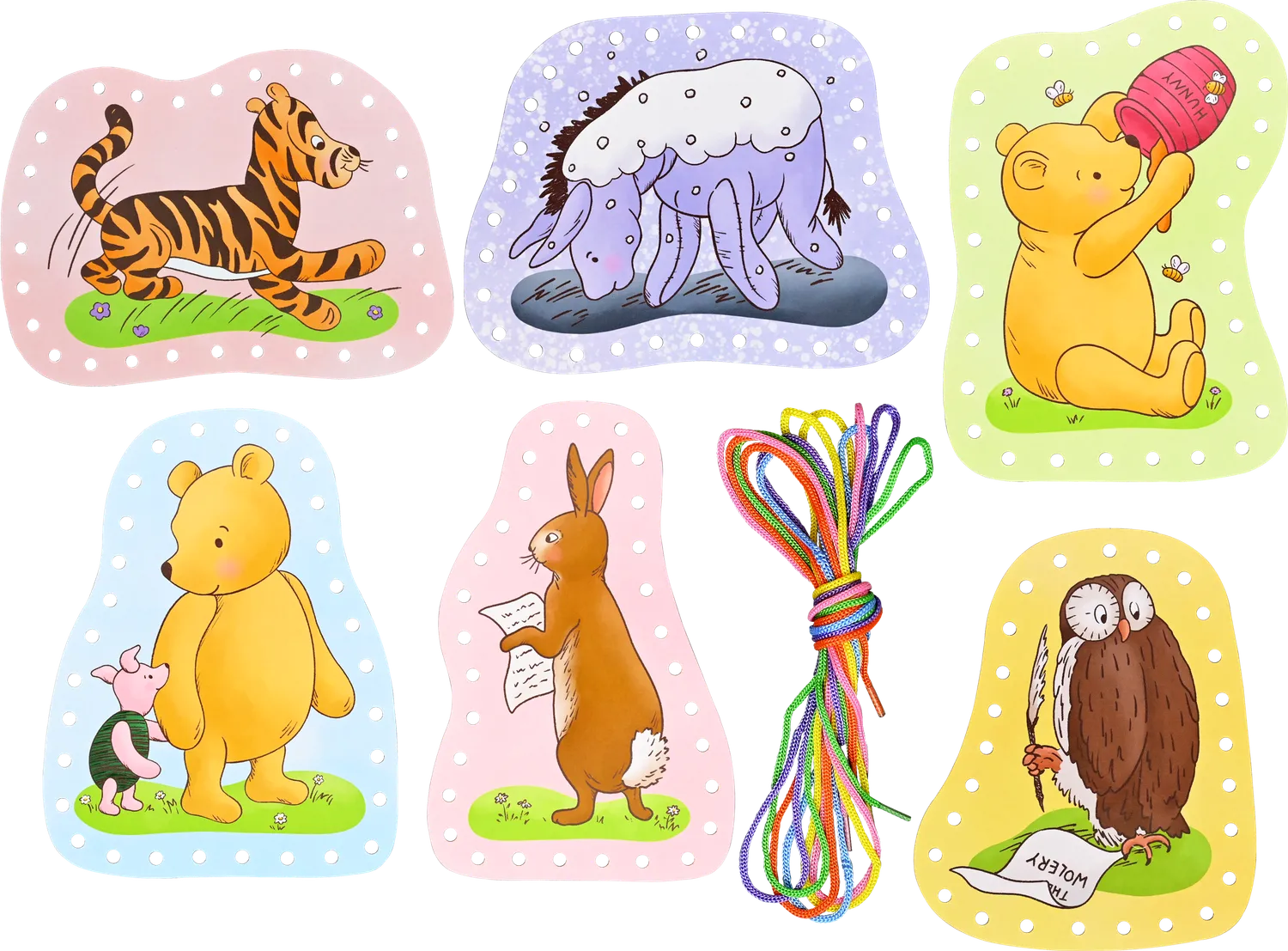 Peter Pauper Press Winnie-the-Pooh lissenkort 6 stk barn