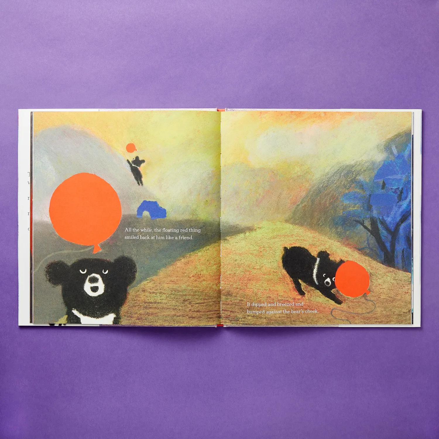 The Bear and the Moon bildebok innbundet vennskap