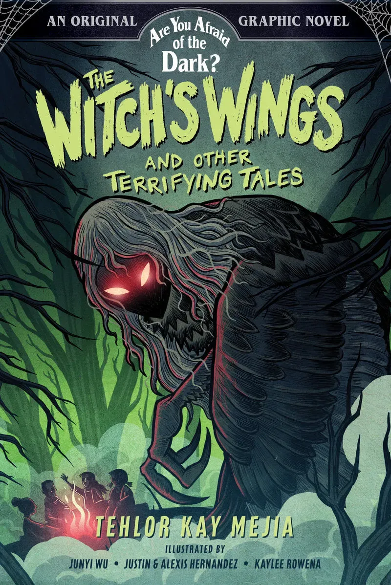 Are You Afraid of the Dark Witch's Wings grafisk roman innbundet skrekk