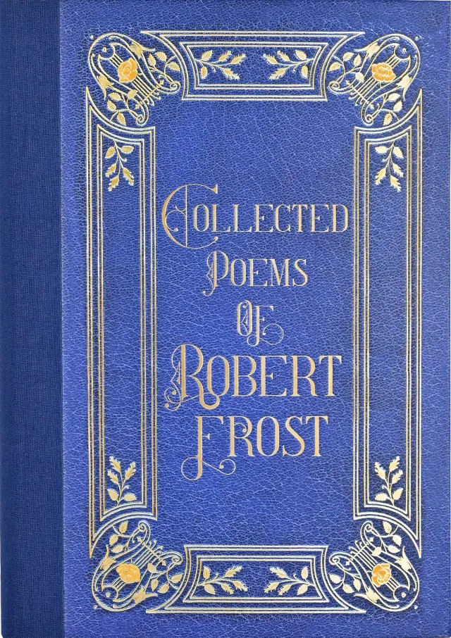 Peter Pauper Poems of Robert Frost diktsamling innbundet gave