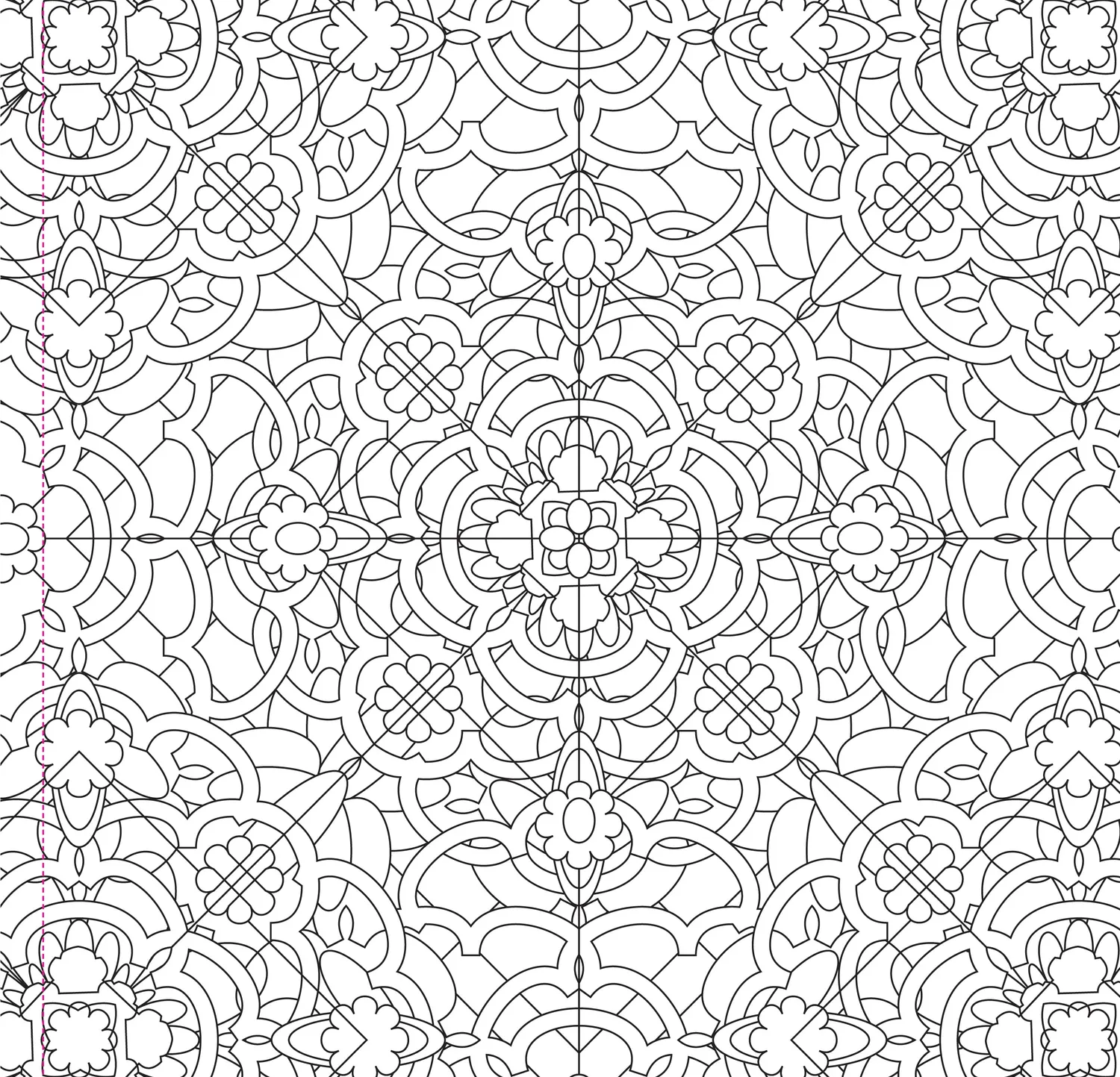 Peter Pauper Press Kaleidoscope Designs Artist's Coloring Book fargebok