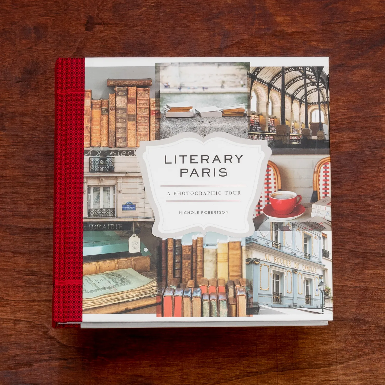 Abrams & Chronicle Books Literary Paris Photographic Tour innbundet bok Paris