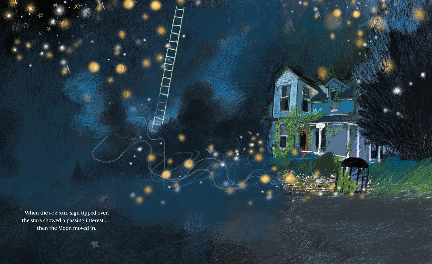 Abrams & Chronicle Books The Moon Moved In innbundet bildebok