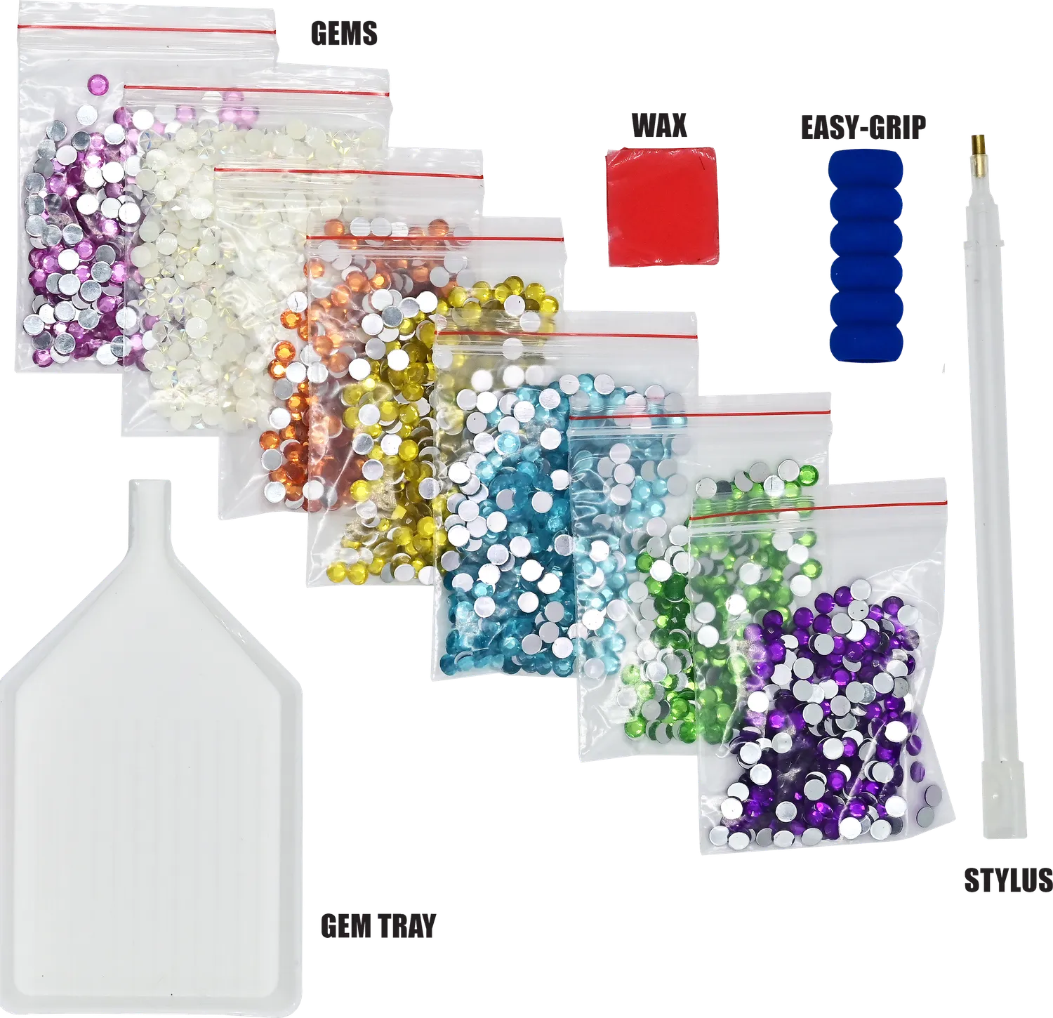 Peter Pauper Press Big Gem Painting Sticker Kit diamantmaling