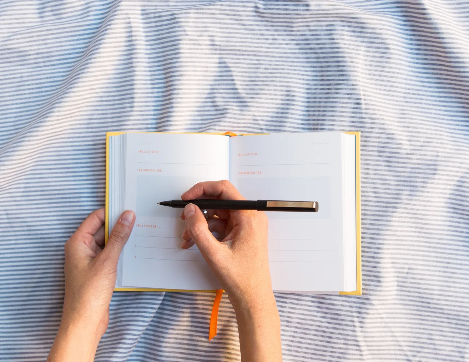 Chronicle Two Minute Mornings journal takknemlighet