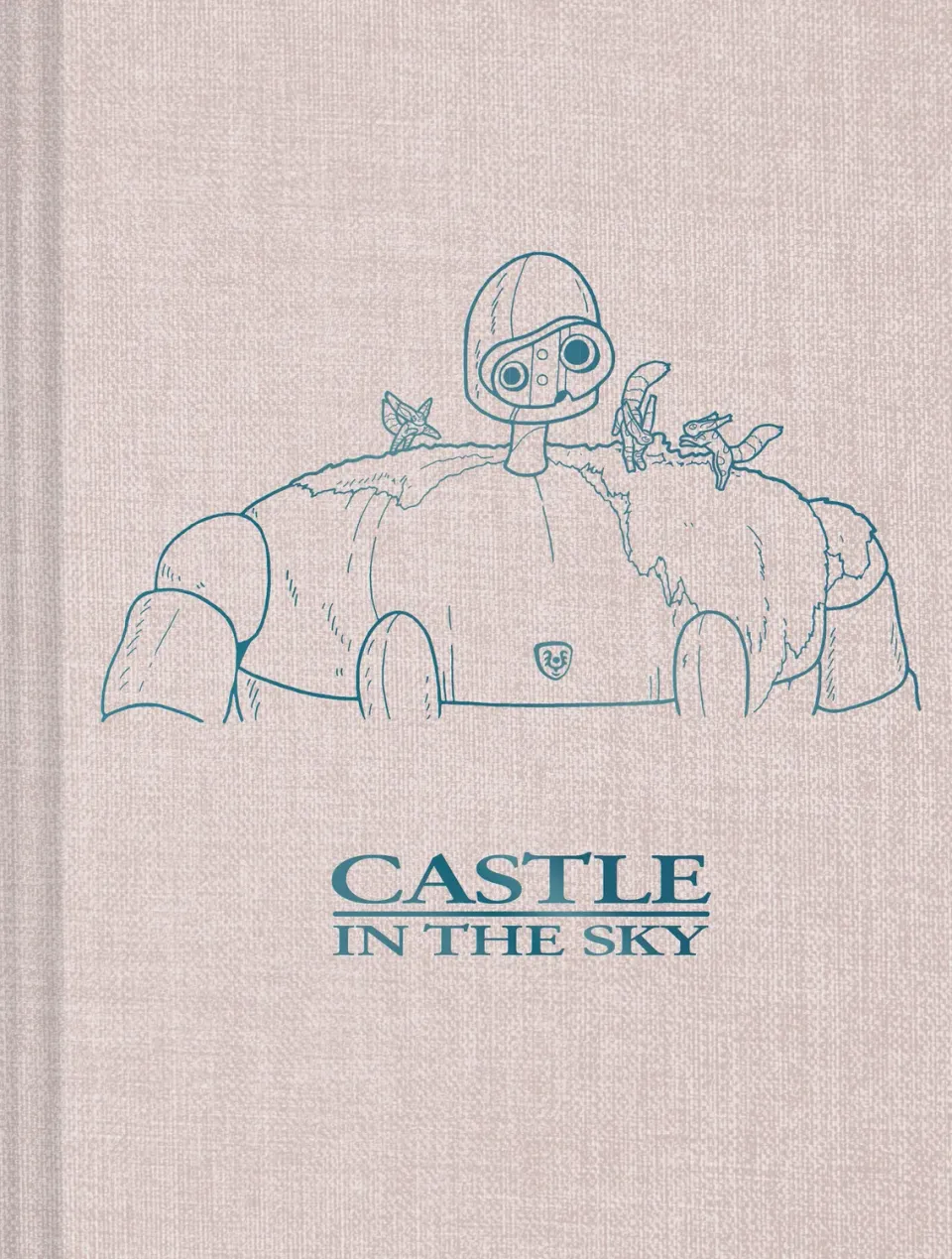 Studio Ghibli Castle in the Sky notatbok linjert