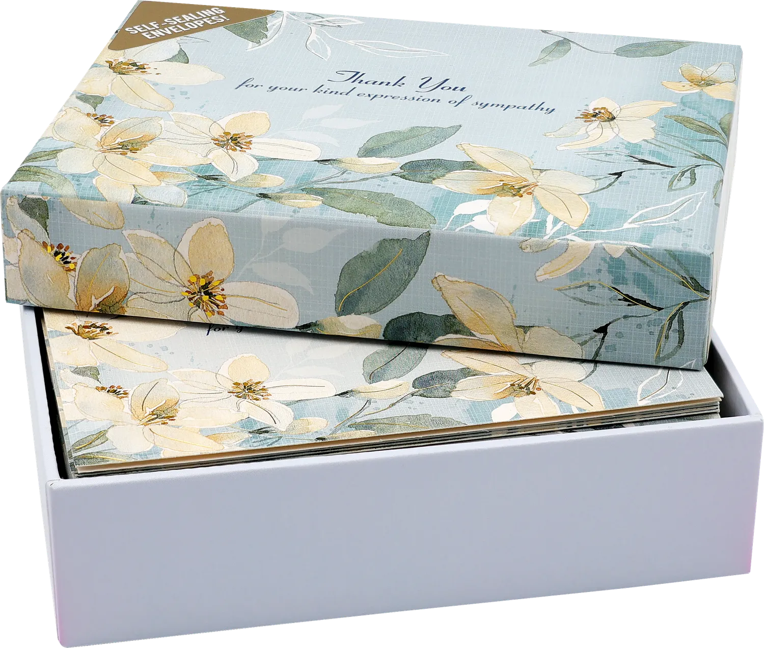 Peter Pauper Press White Jasmine takkekort 14 kort