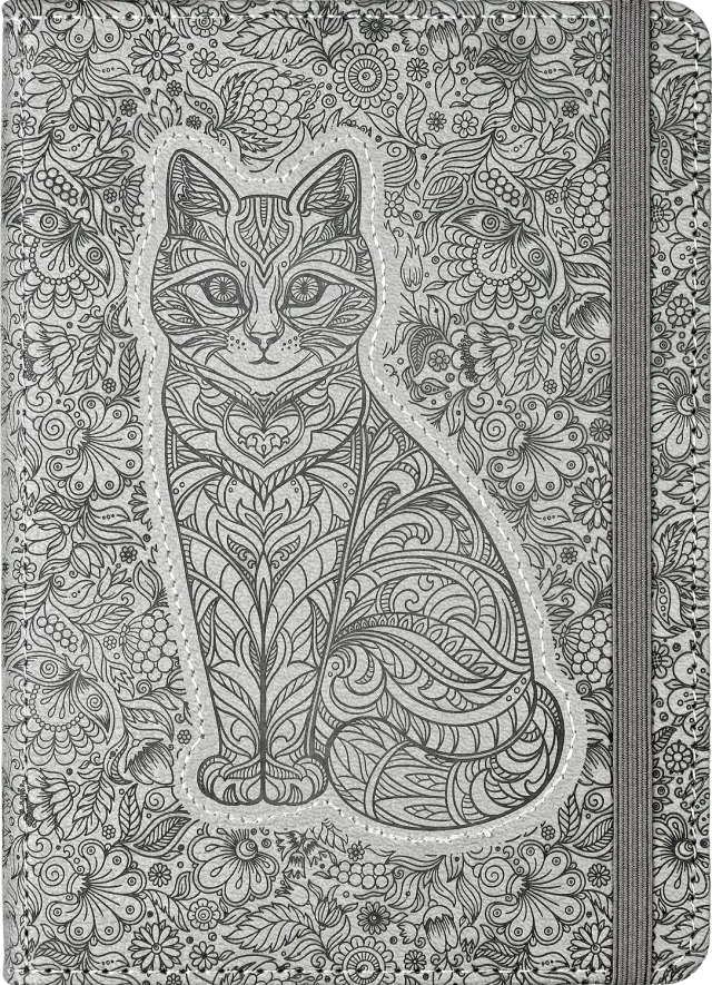 Peter Pauper Press Cat notatbok linjert 176 sider