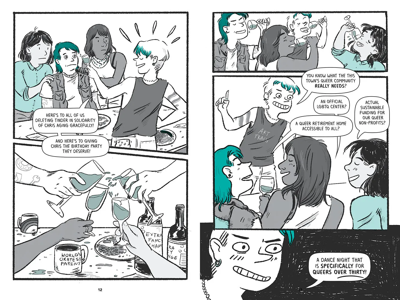 Archie Bongiovanni Mimosa innbundet tegneserie queer