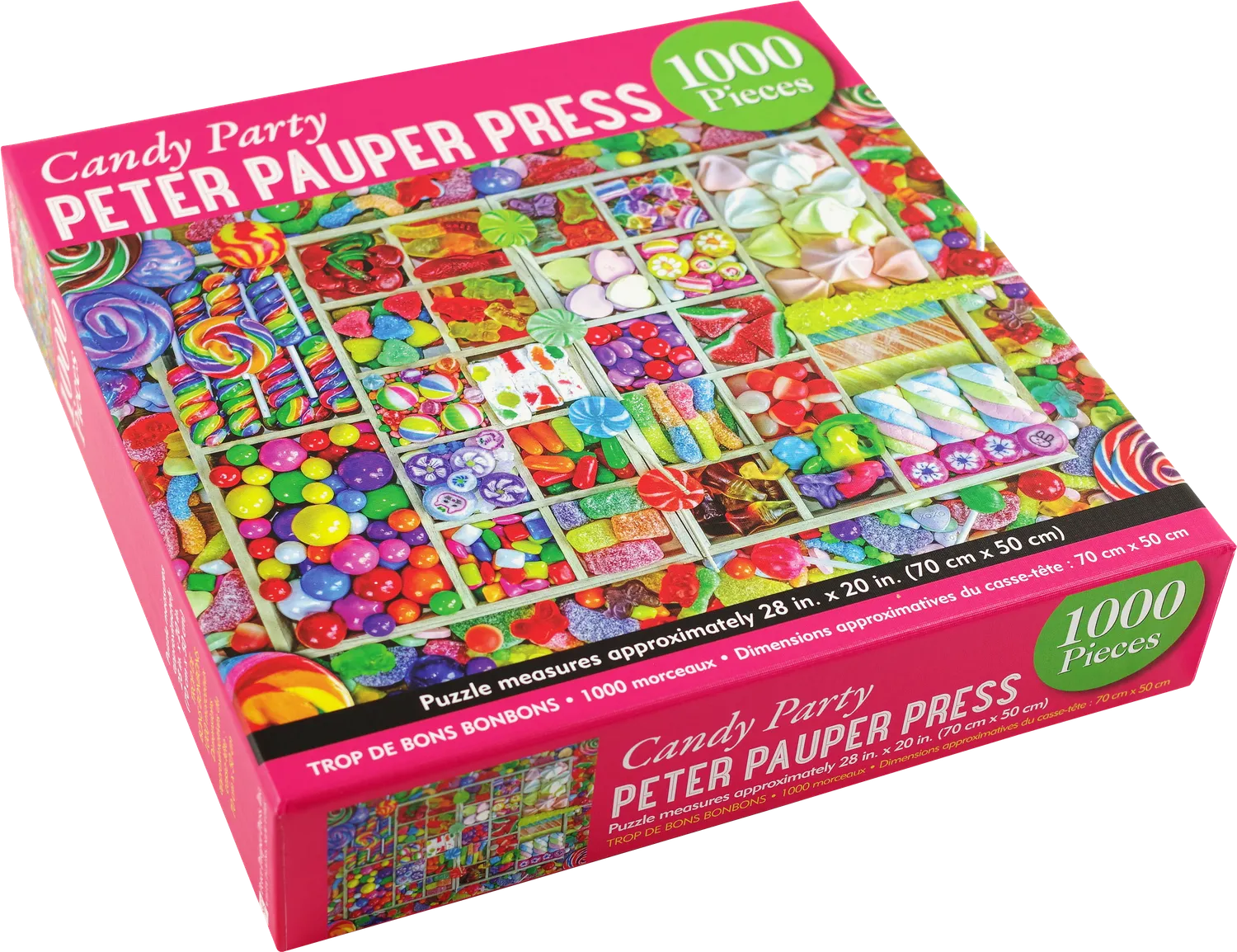 Peter Pauper Press Candy Party puslespill 1000 brikker