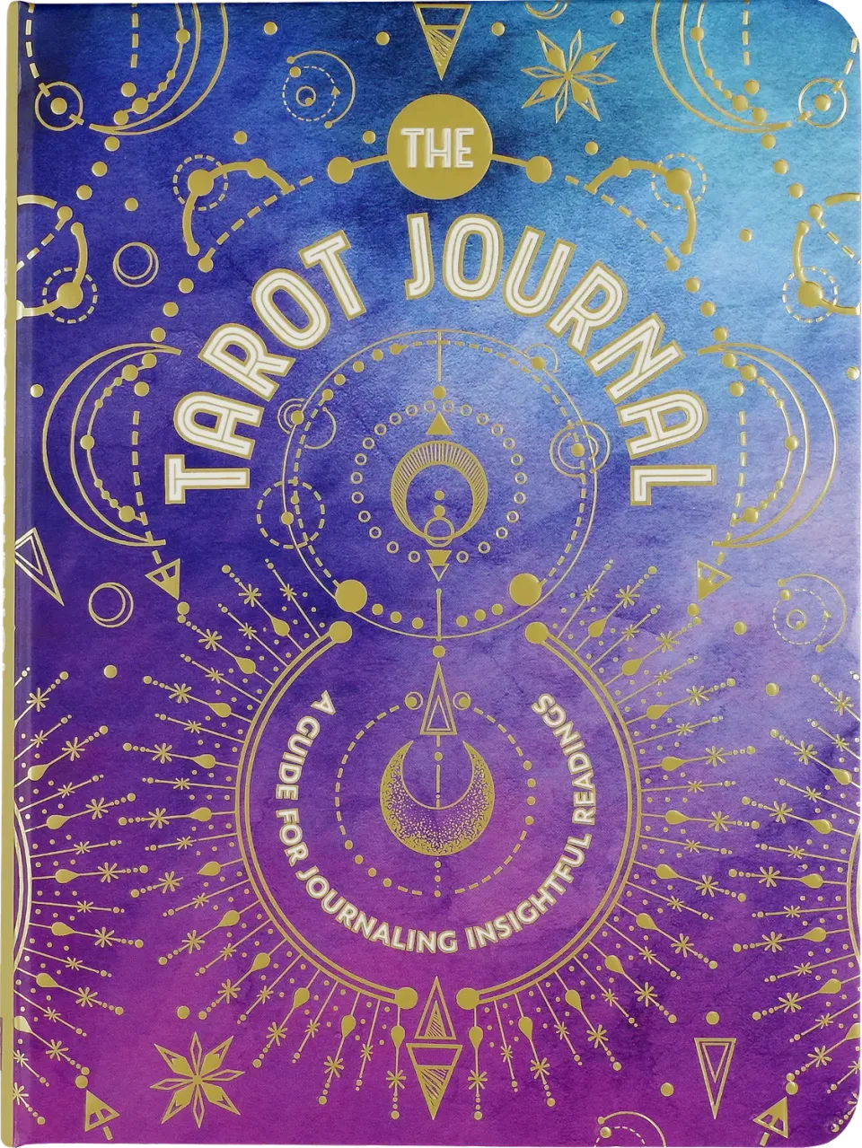 Peter Pauper Press The Tarot Journal journal med gullsnitt
