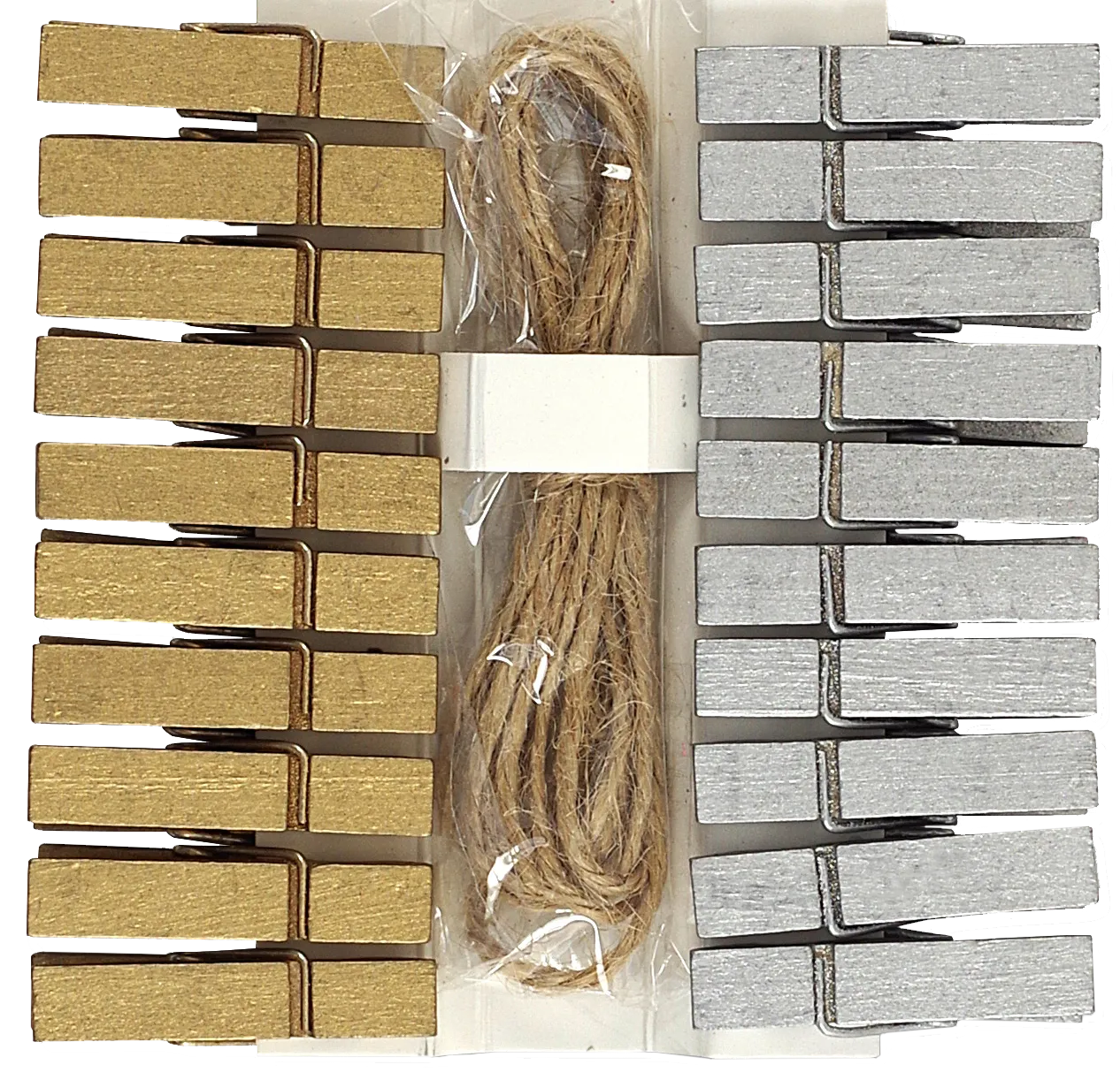 Peter Pauper Press Gold Silver Photo Clips miniklyper 20 stk hyssing