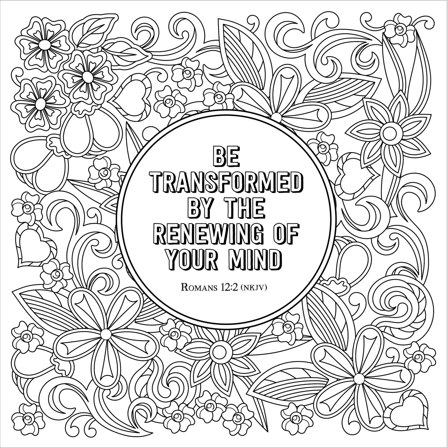 Peter Pauper Press Blessed fargeleggingsbok 31 motiver tro