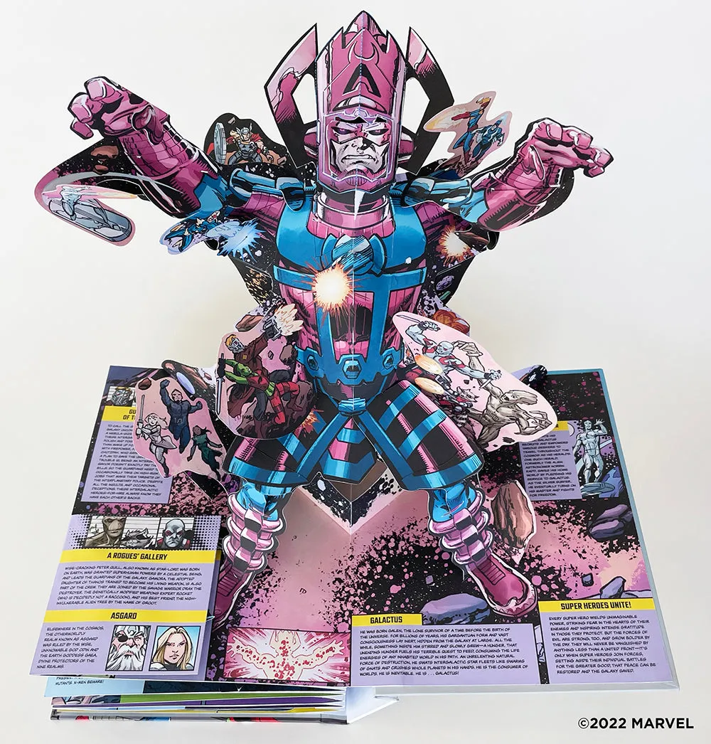 Abrams and Chronicle Marvel Ultimate Pop-Up innbundet superheltbok