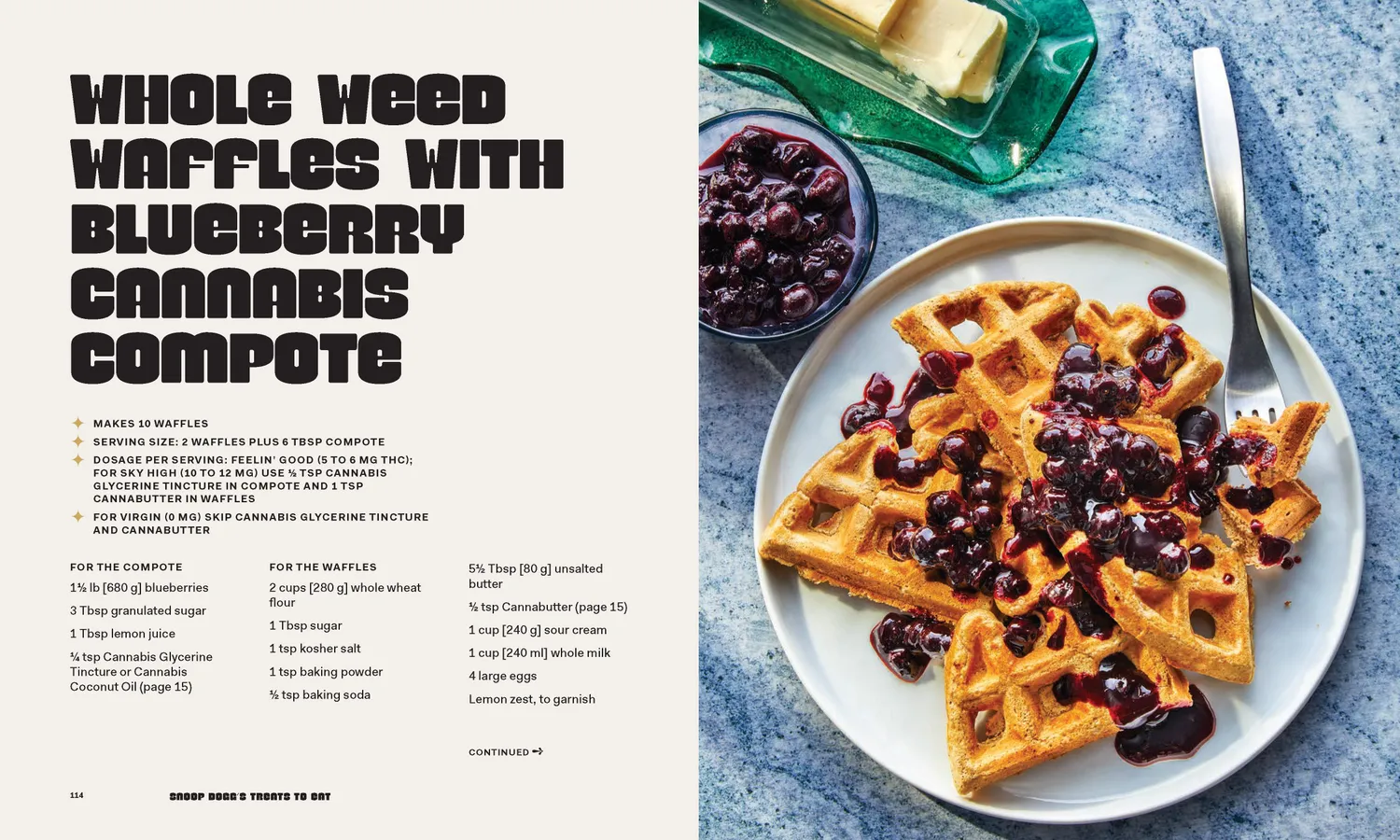 Chronicle Books Snoop Dogg's Treats to Eat bakebok innbundet