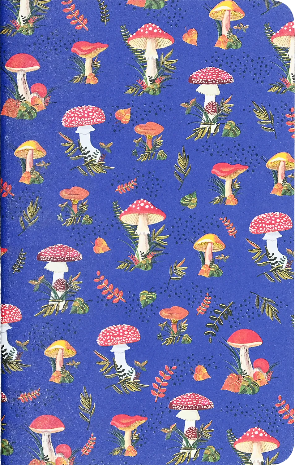 Peter Pauper Press Jotter Mushrooms mininotatbok 3-pakning linjert