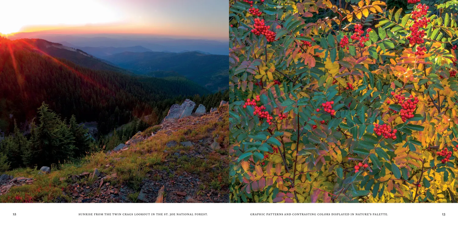 Idaho Discover the Gem State innbundet fotobok natur