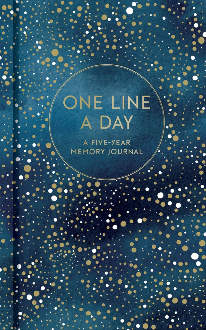 Chronicle Books Celestial One Line a Day dagbok 5 år
