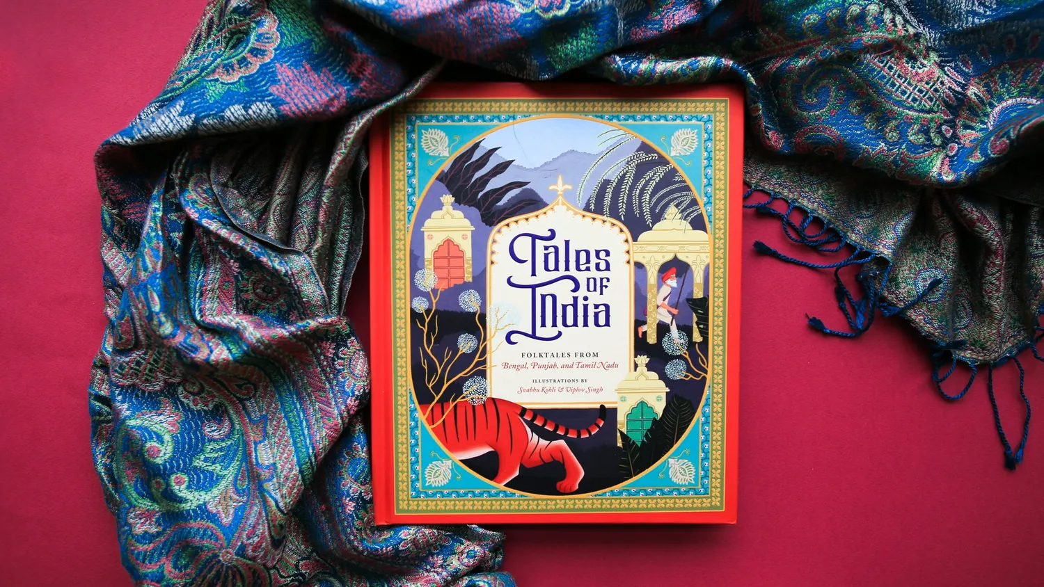Chronicle Books Tales of India eventyrbok innbundet gaveutgave
