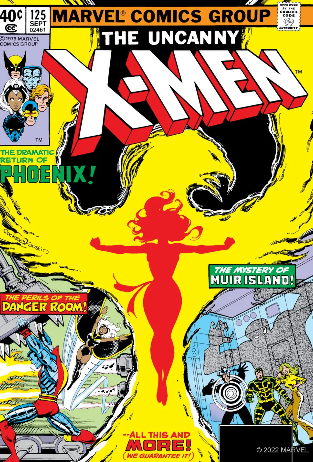 Marvel The X-Men 100 postkort samleboks