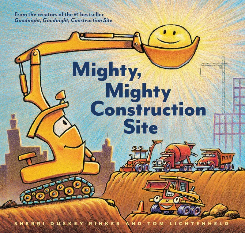 Chronicle Books Mighty, Mighty Construction Site barnebok innbundet 2-4 år