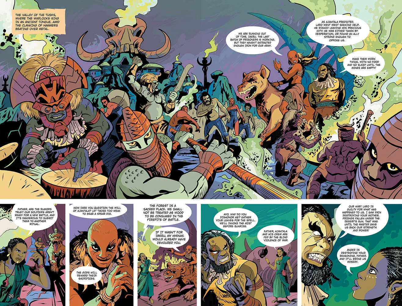 Abrams Tales of the Orishas tegneserie innbundet mytologi