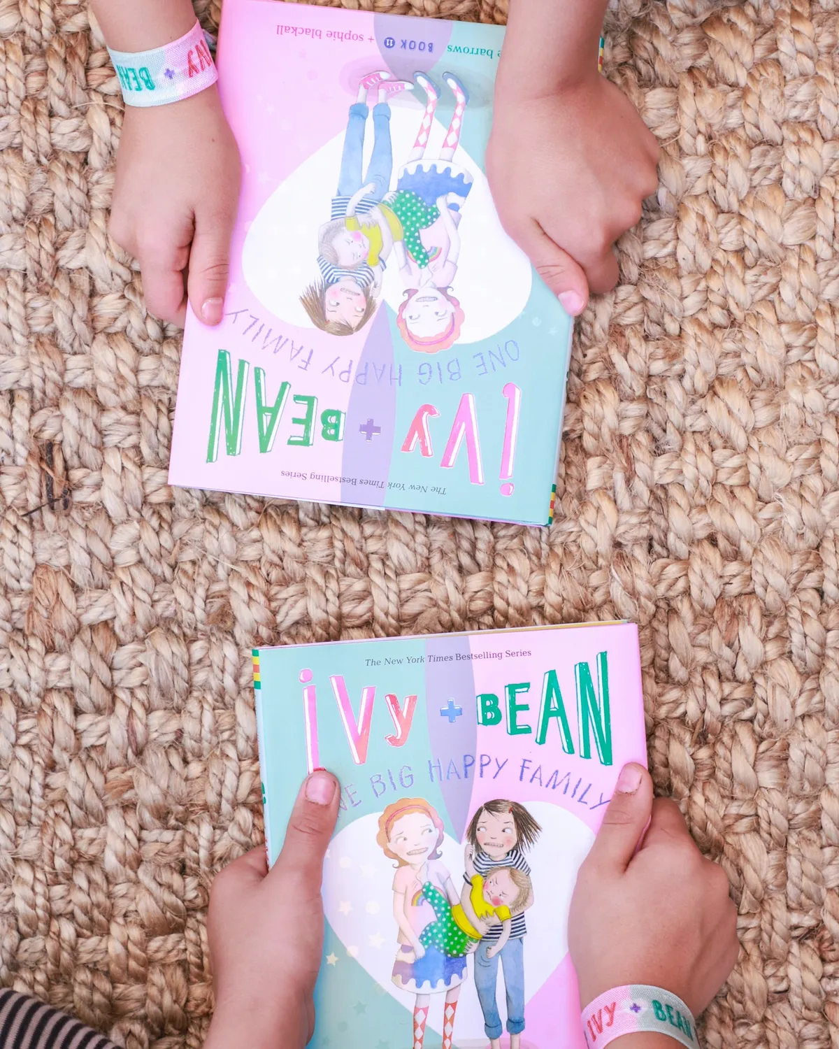 Abrams Ivy and Bean One Big Happy Family Book 11 barnebok innbundet