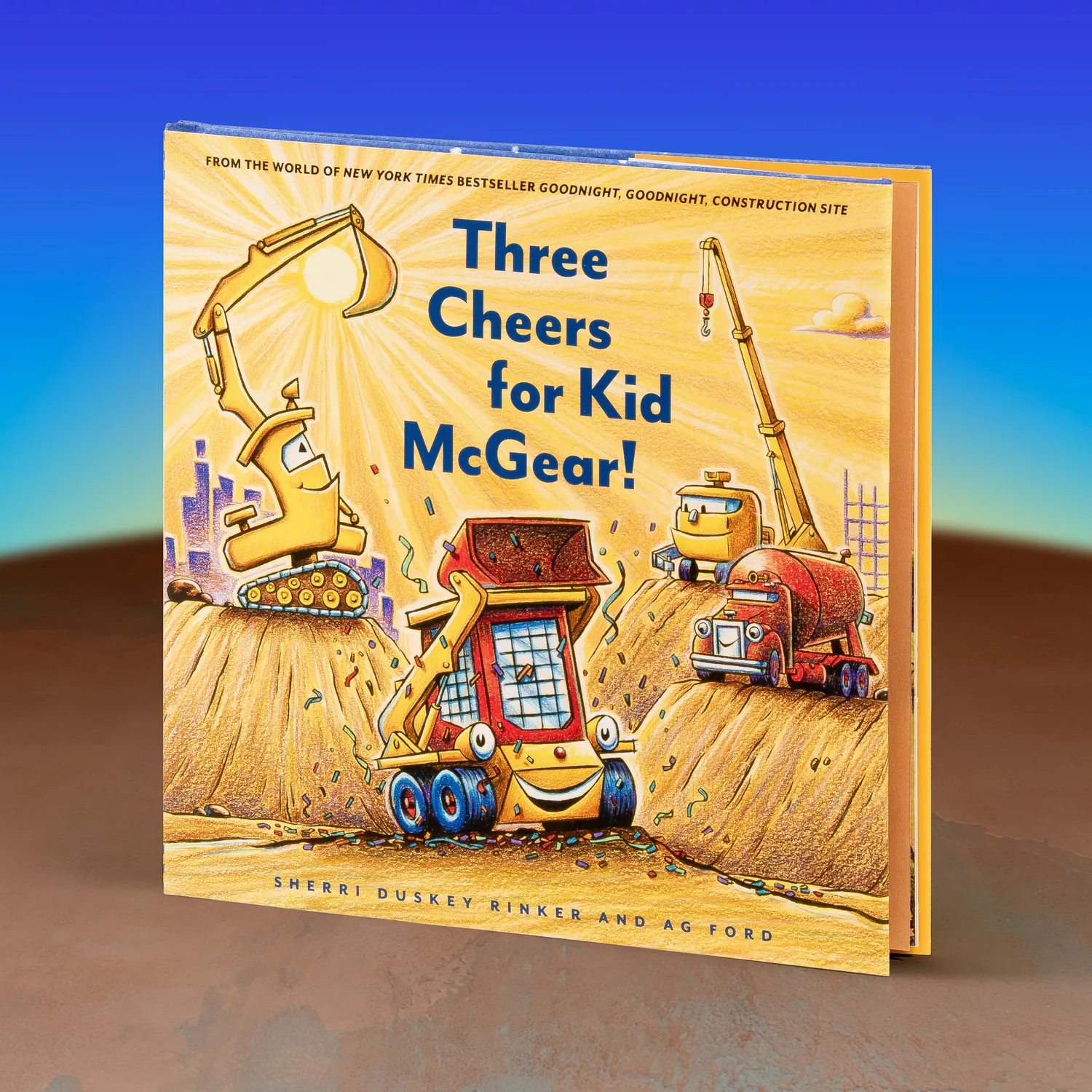Chronicle Books Three Cheers for Kid McGear! barnebok innbundet