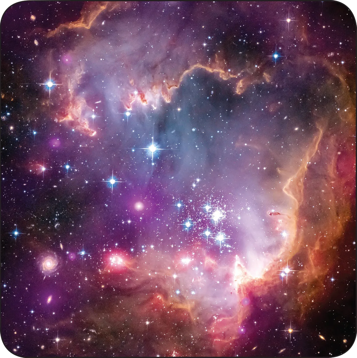 Peter Pauper Press Celestial coastere 8-pakning NASA