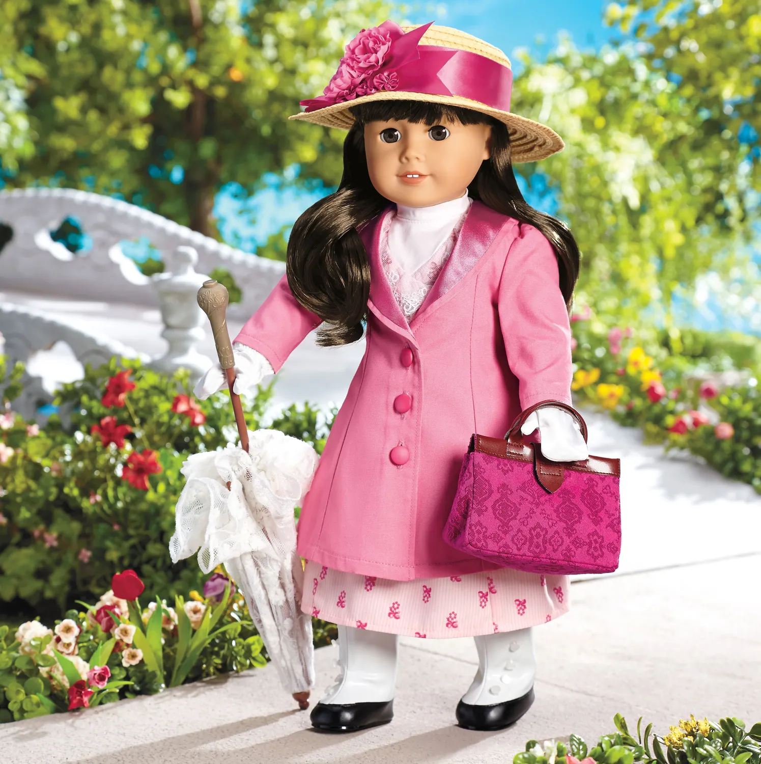 American Girl 2027 veggkalender 12 måneder historiske dukker