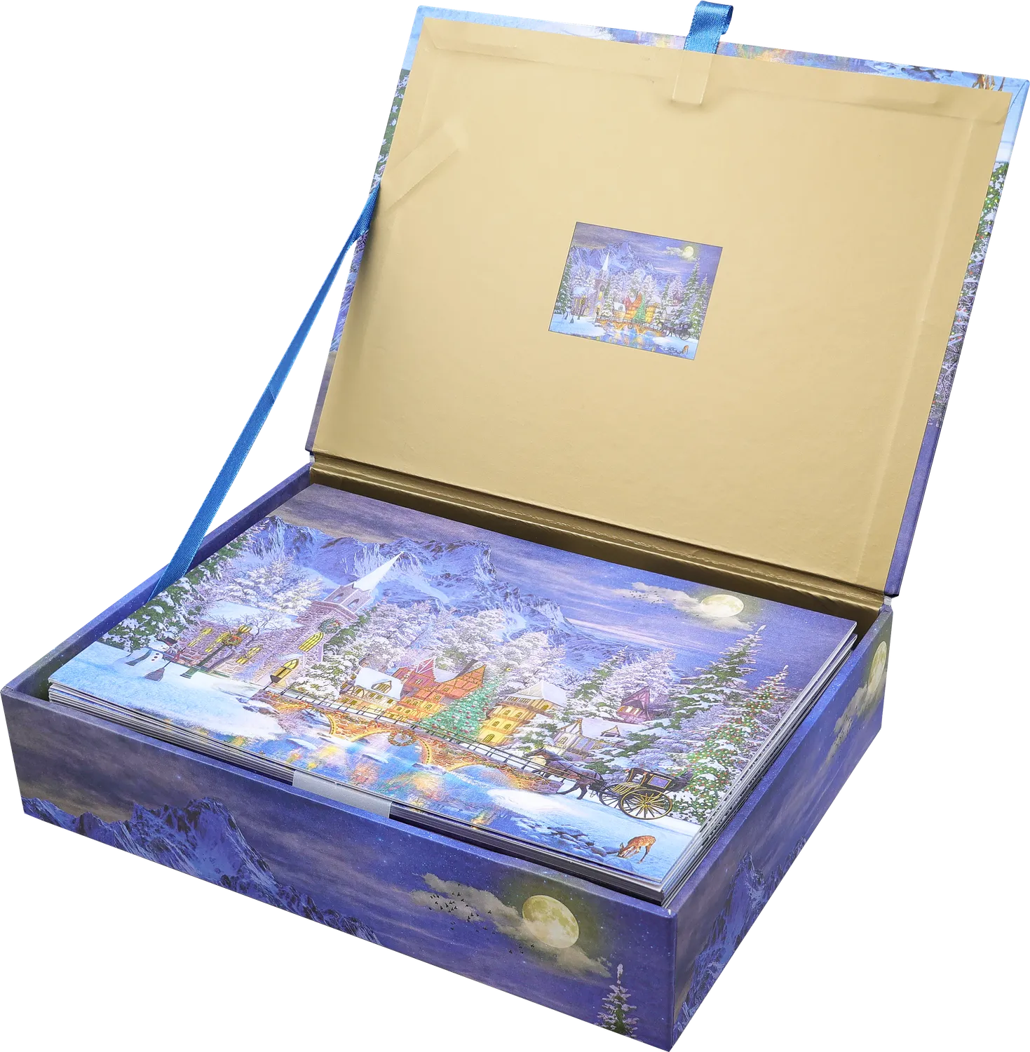 Peter Pauper Press Reflections julekort 20 stk eske