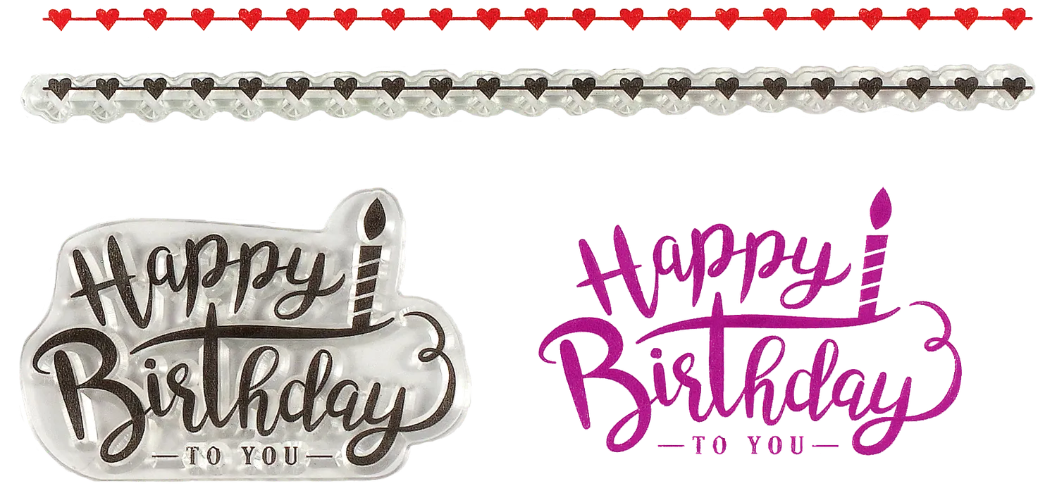 Peter Pauper Press Friendly Greetings stempelsett 16 stk silikon