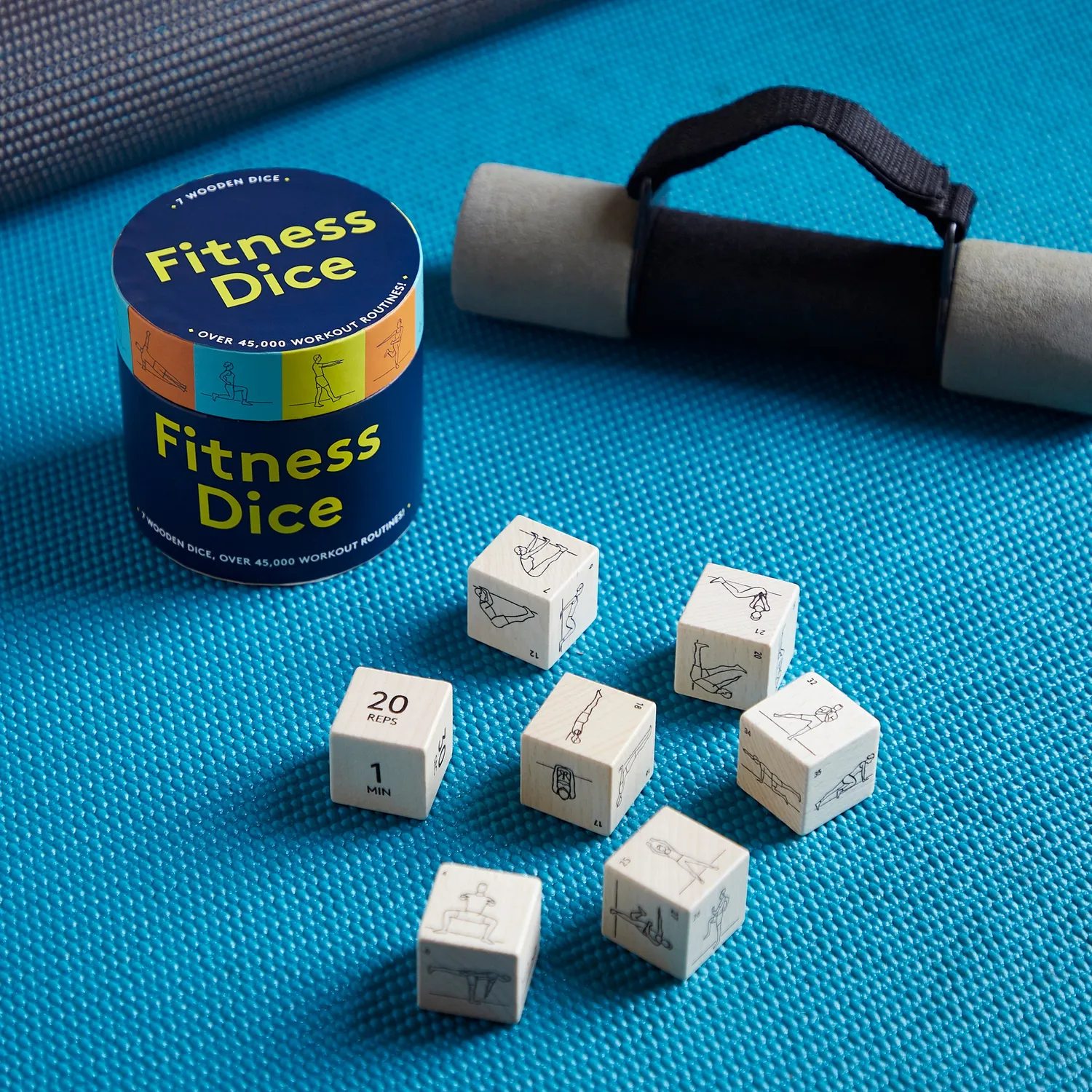 Chronicle Books Fitness Dice treningsterninger 7 treterninger