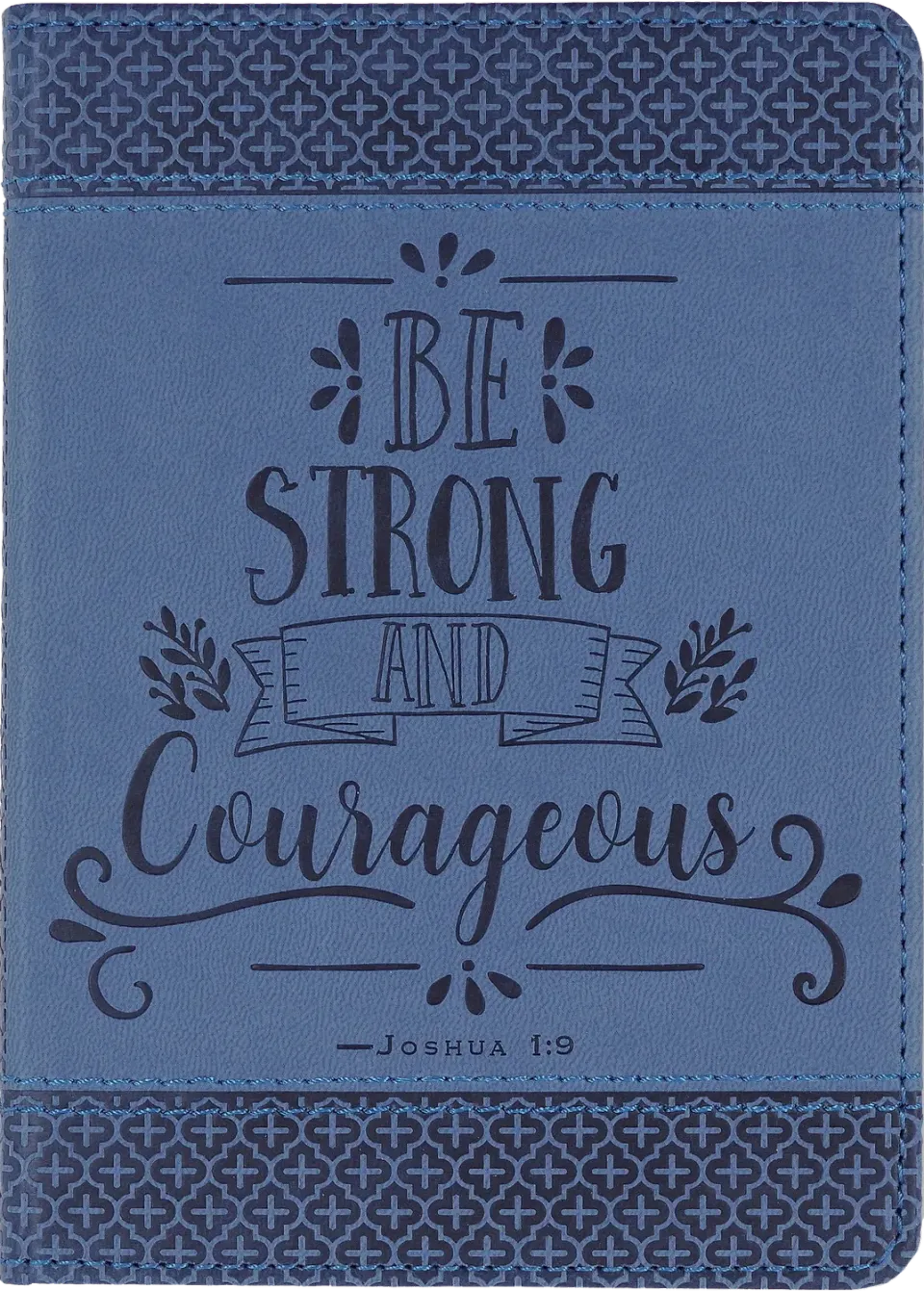 Peter Pauper Press Be Strong and Courageous notatbok 176 sider veganlær