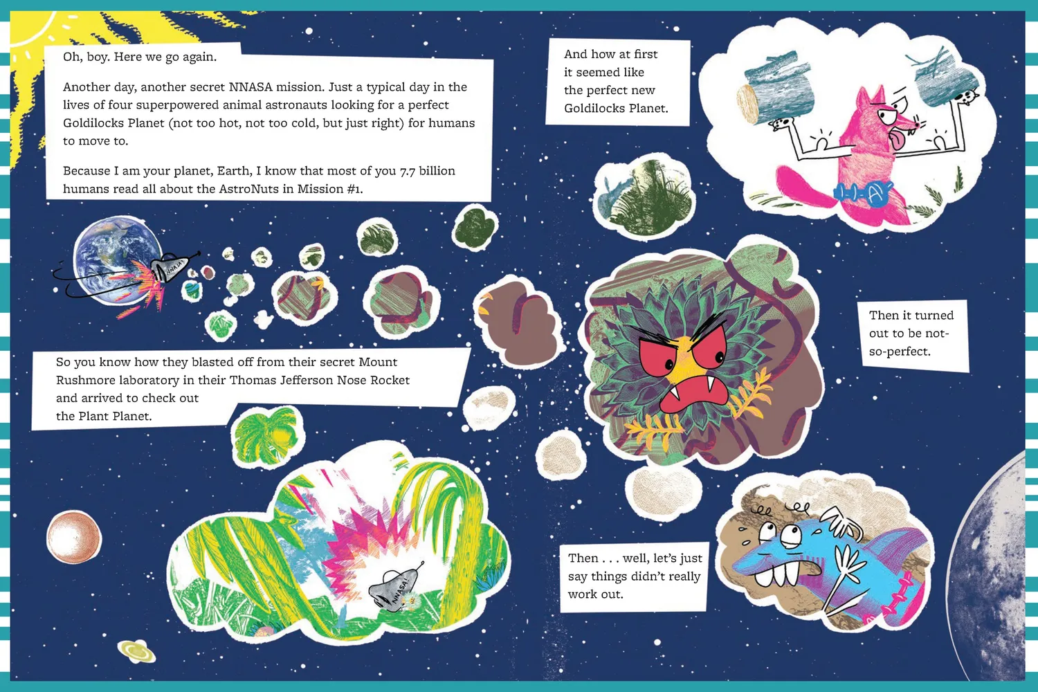 Chronicle Books AstroNuts Mission Two Water Planet pocket 8–12 år