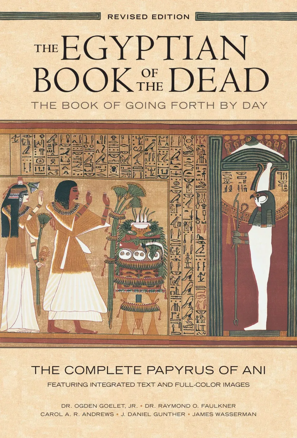 Chronicle Books Egyptian Book of the Dead paperback farger