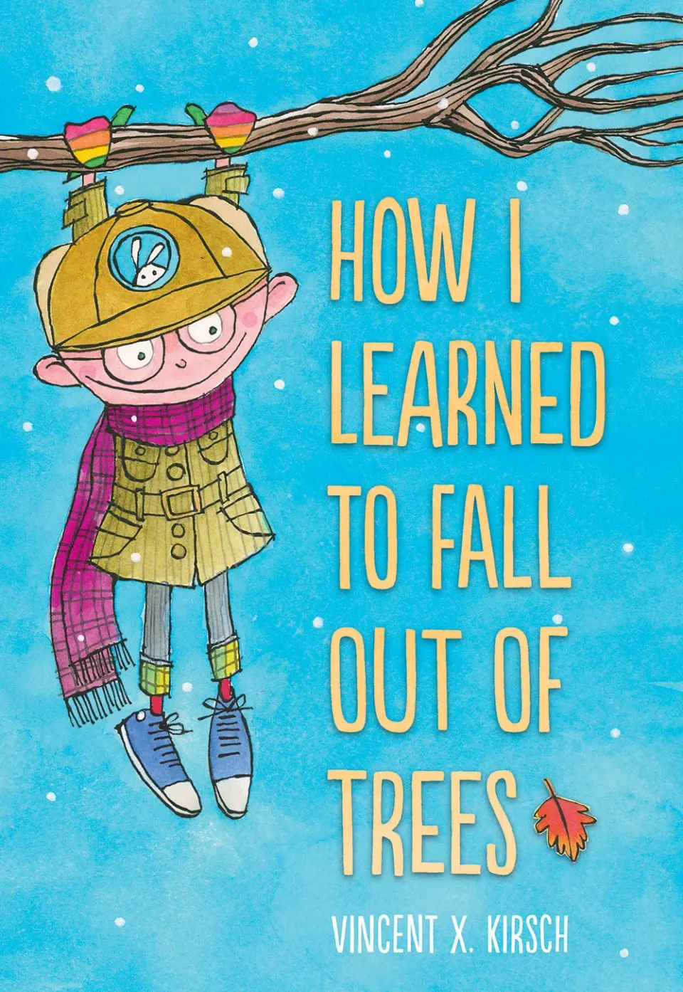 Abrams How I Learned to Fall Out of Trees innbundet bildebok vennskap