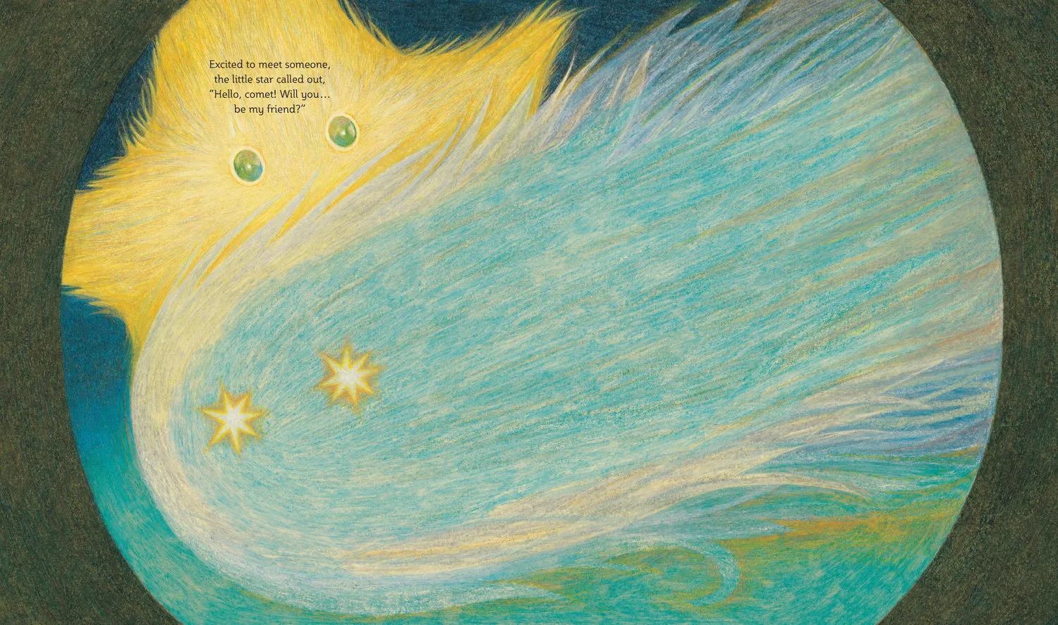 Enchanted Lion Comet & Star innbundet barnebok vennskap